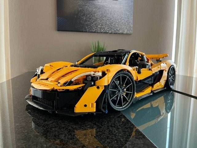 McLaren P1 hypercar 1:8 Modelauto Decoratie Set, Enlèvement, Neuf, 1:5 à 1:8, Voiture