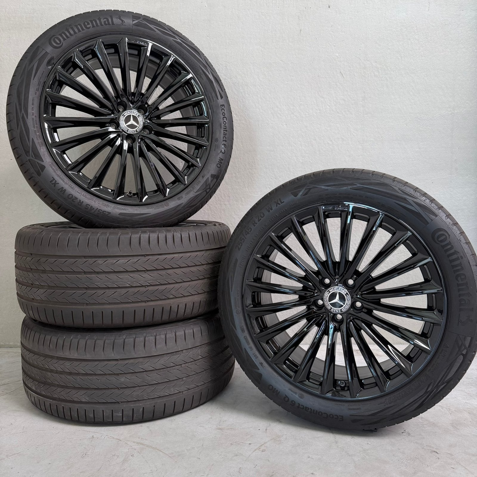 20 inch Mercedes AMG GLC W254 C254 velgen met zomerbanden, Gebruikt, 255 mm, Banden en Velgen, Ophalen of Verzenden