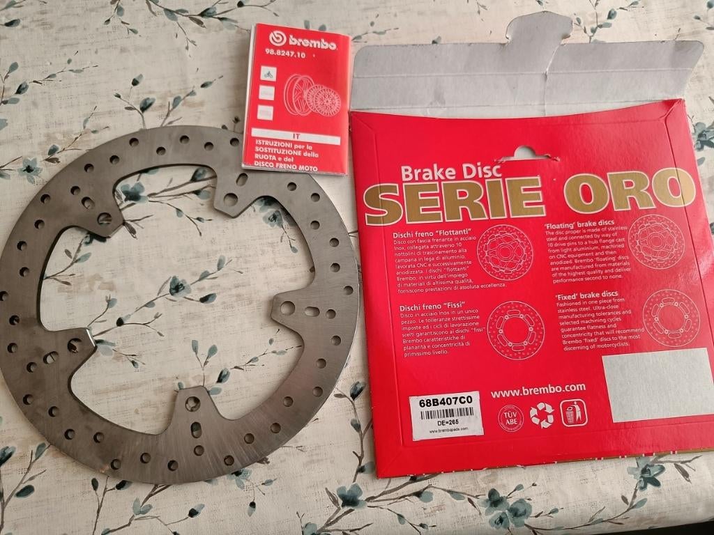 Brembo remschijf achter BMW, Motoren, Ophalen, Nieuw