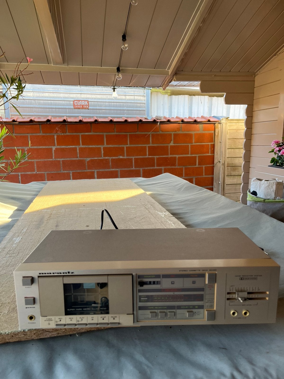 Cassette deck Marantz, Tuin en Terras, Ophalen, Zo goed als nieuw