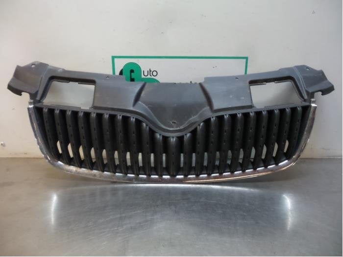 Grille van een Skoda Roomster (Roomster 06-), Gebruikt, -, -, Ophalen of Verzenden