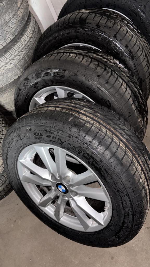 4 bmw x5 velgen met splinternieuwe zomerbanden, Auto-onderdelen, Banden en Velgen, Ophalen, Zomerbanden, Band(en)