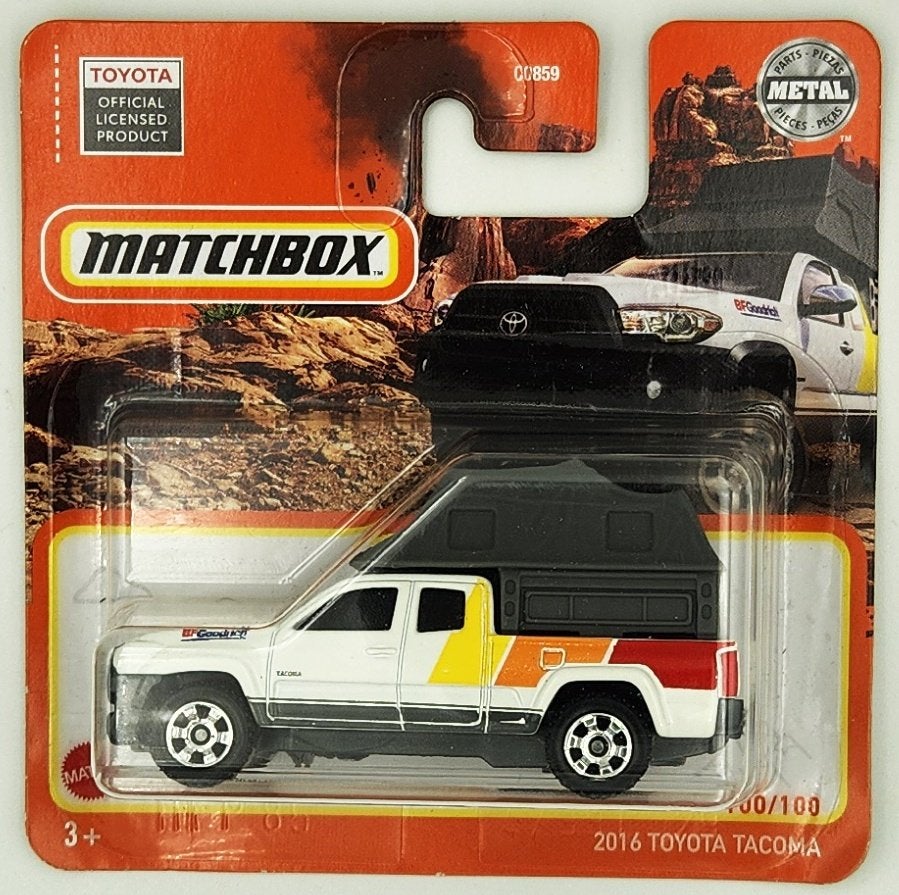 Matchbox - 2016 Toyota Tacoma - HFT21 - 1:64, 333 Continental Boulevard, El Segundo, CA 90245, United States, Nieuw, Ophalen of Verzenden