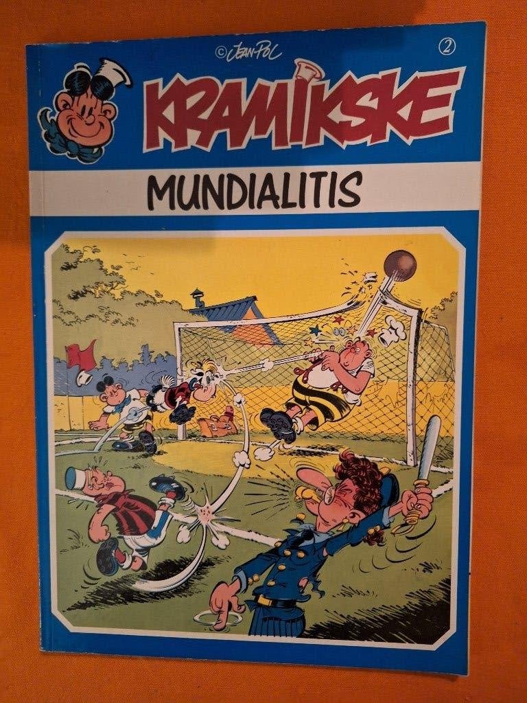 Kramikske 2: mundialitis, Eén stripboek, Ophalen of Verzenden, Zo goed als nieuw