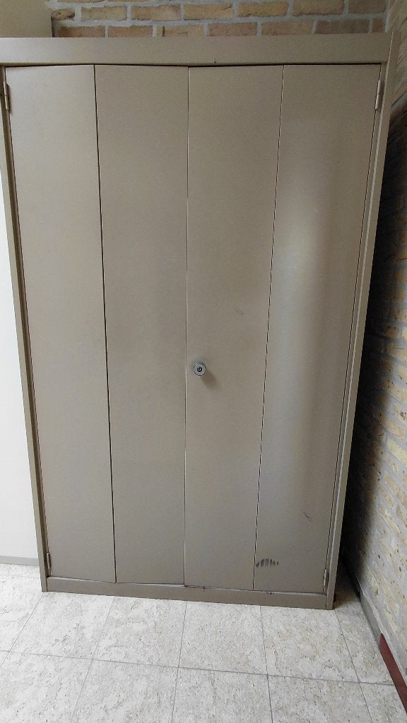 Armoire Mewaf, Industrielook, 100 à 150 cm, Métal, 50 à 75 cm