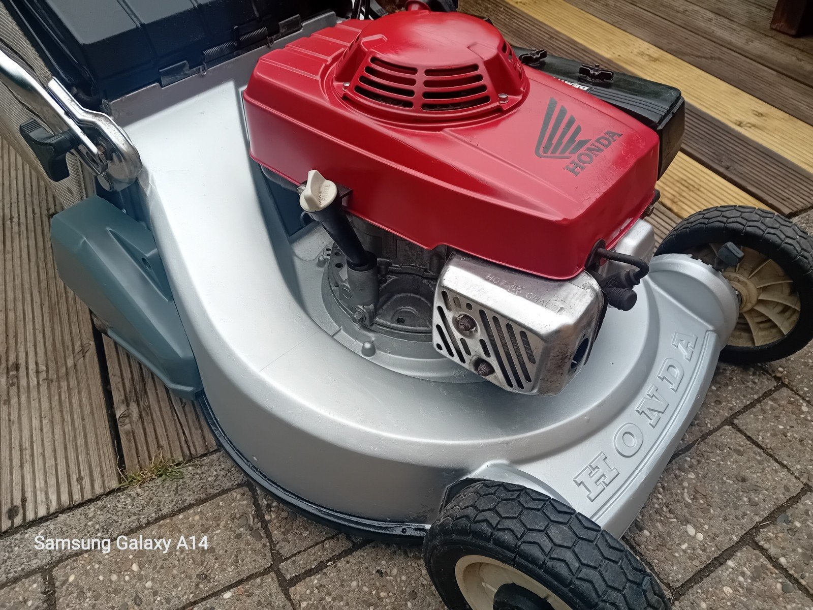 Honda HR216 walsmaaier, Tuin en Terras, Grasmaaiers, Ophalen