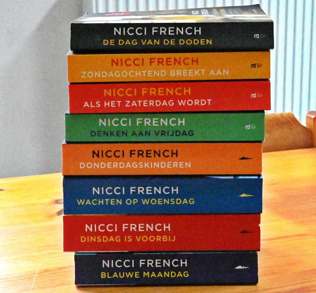 Nicci French : Frieda Klein reeks. Acht boeken voor 20 €, Boeken, Ophalen of Verzenden, Zo goed als nieuw
