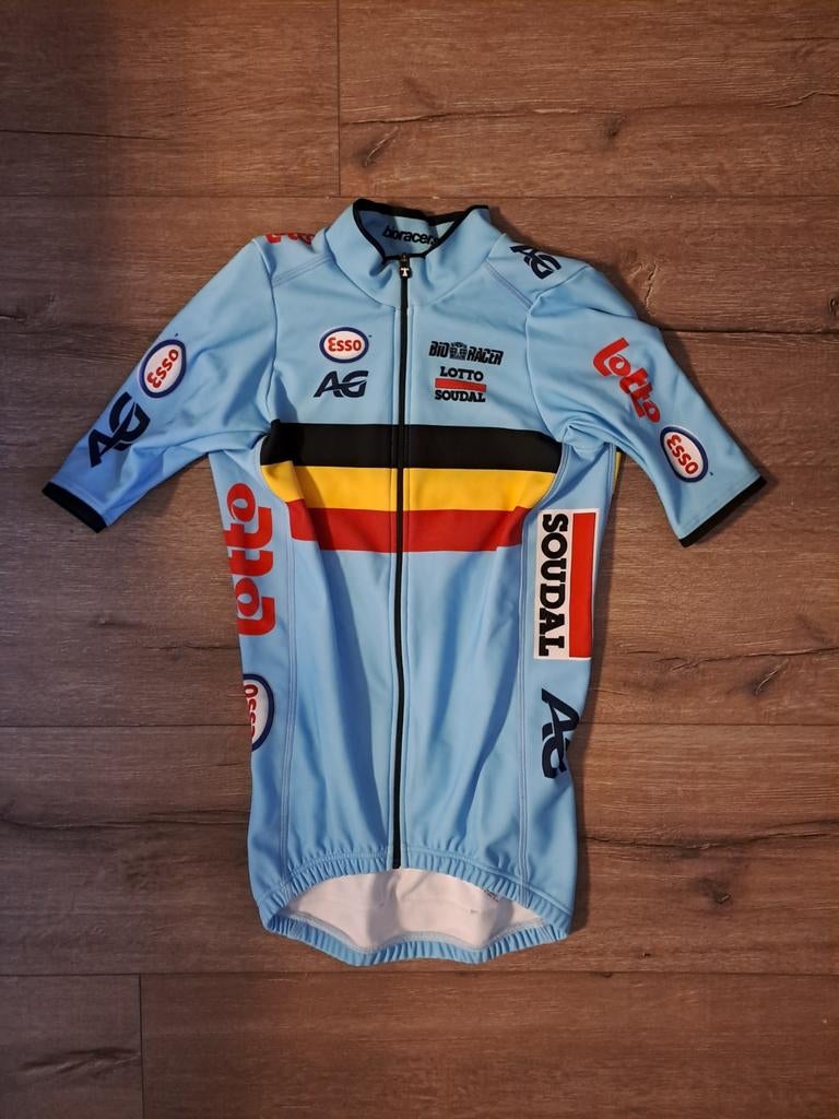 Wielertrui Team Belgie Lotto Soudal 2017, Fietsen en Brommers, Ophalen of Verzenden, S