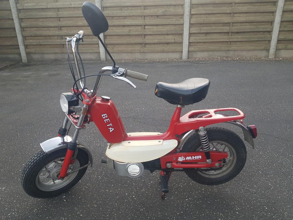 Beta B12 origineel 1977, Autres marques, 1 vitesses, 49 cm³, Classe B (45 km/h)