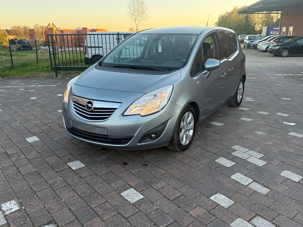 Opel Meriva 1.7cdti bj 2013 gekeurd vvk, Auto's, Euro 5, Zwart, 4 cilinders, 5 deurs
