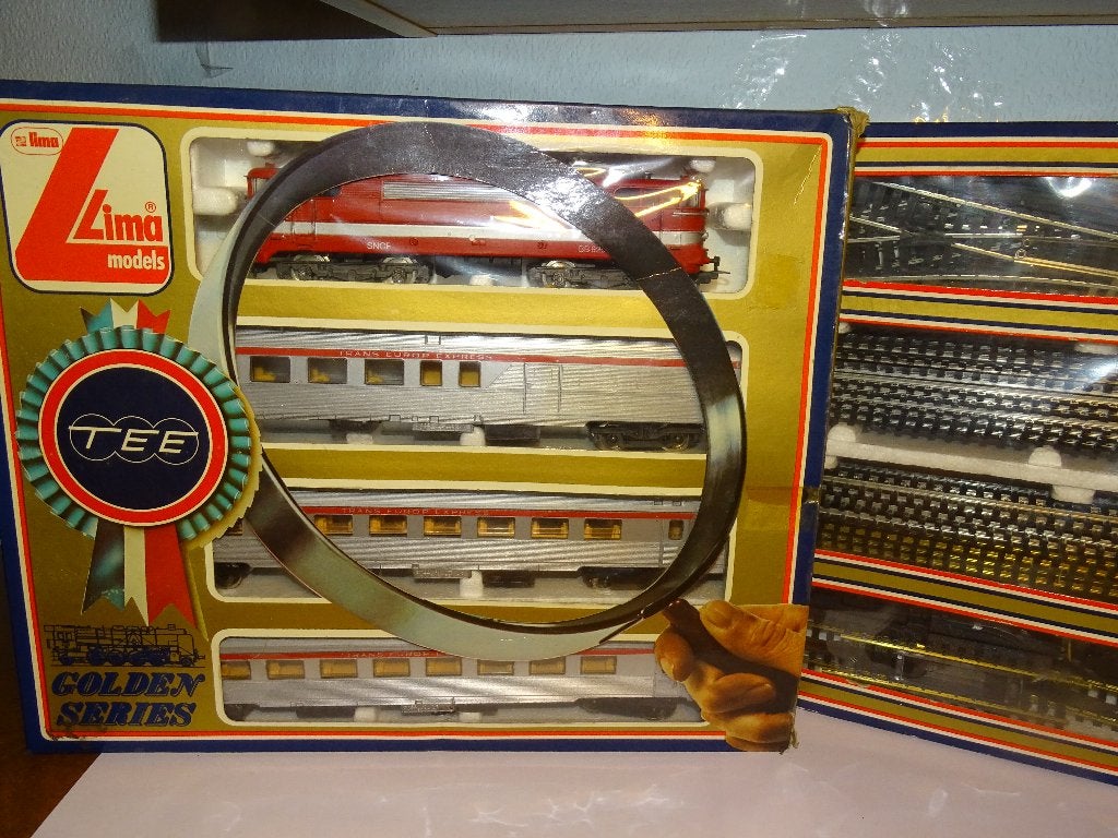 Lima Golden Series treinset  + sporen, Enlèvement ou Envoi, Set de Trains, Lima, Courant continu