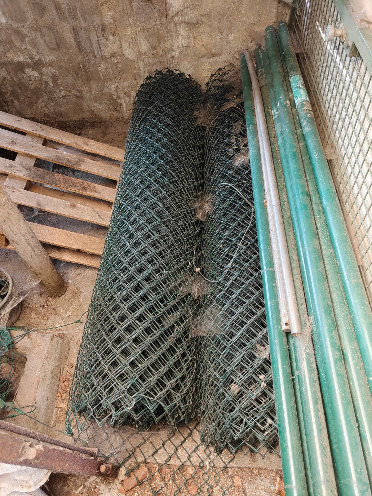 Harmonica groene draad, Ophalen, Nieuw, 20 meter of meer, Draad