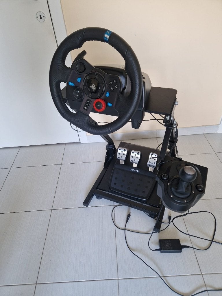 Volant Logitech G29 + Shifter + Support - Bon état, Consoles de jeu & Jeux vidéo, Consoles de jeu | Sony Consoles | Accessoires