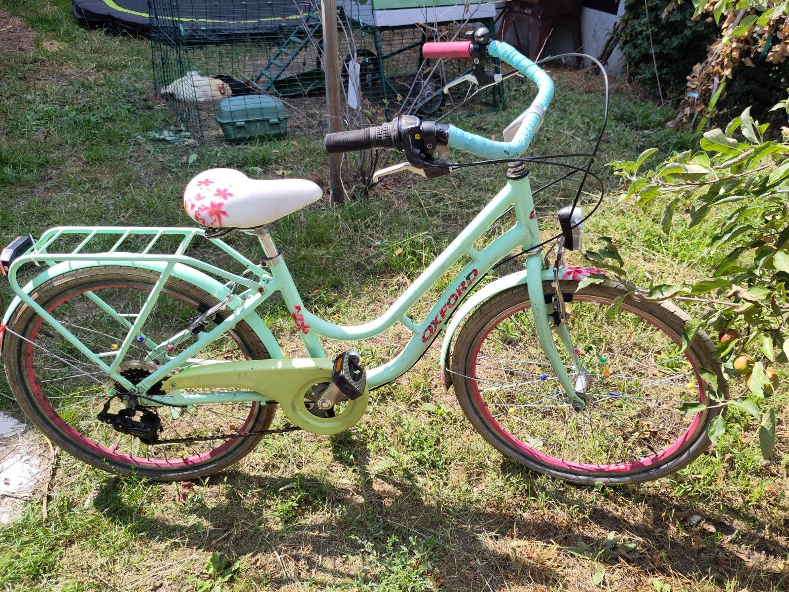 meisjesfiets 10 jaar Oxford, Ophalen, Gebruikt, Velgrem, Versnellingen