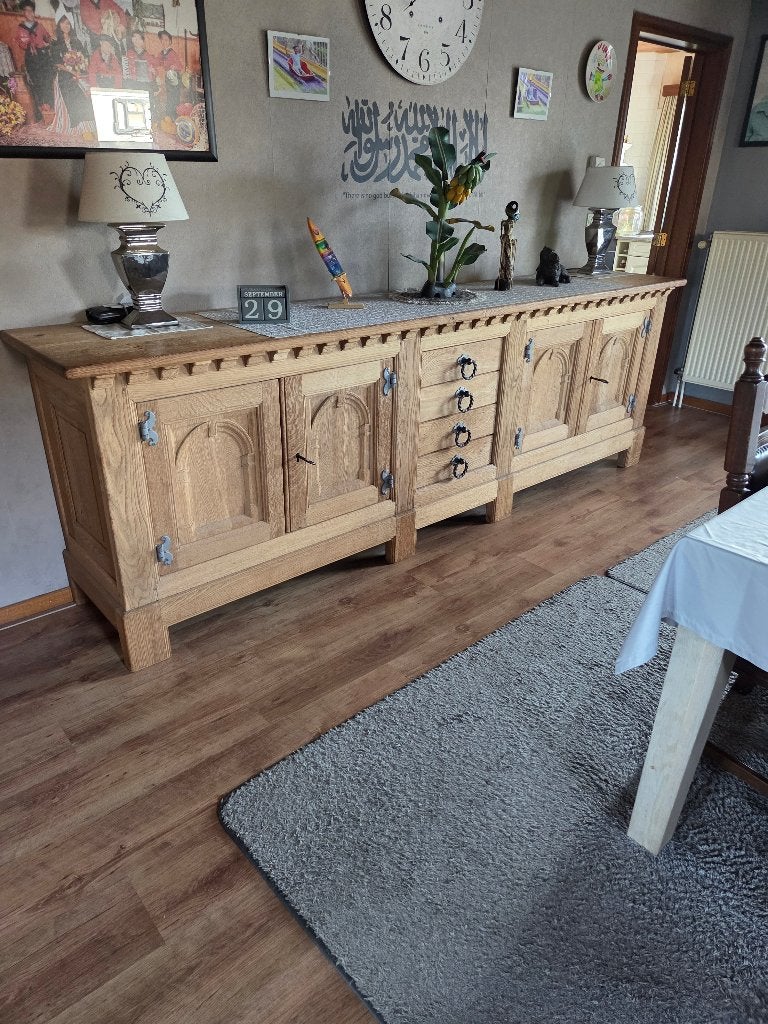 Mooie antieke dressoir kast.en kleine kast.zie foto's, Ophalen