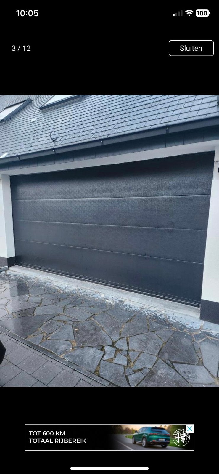 Garagepoort, Enlèvement, Comme neuf