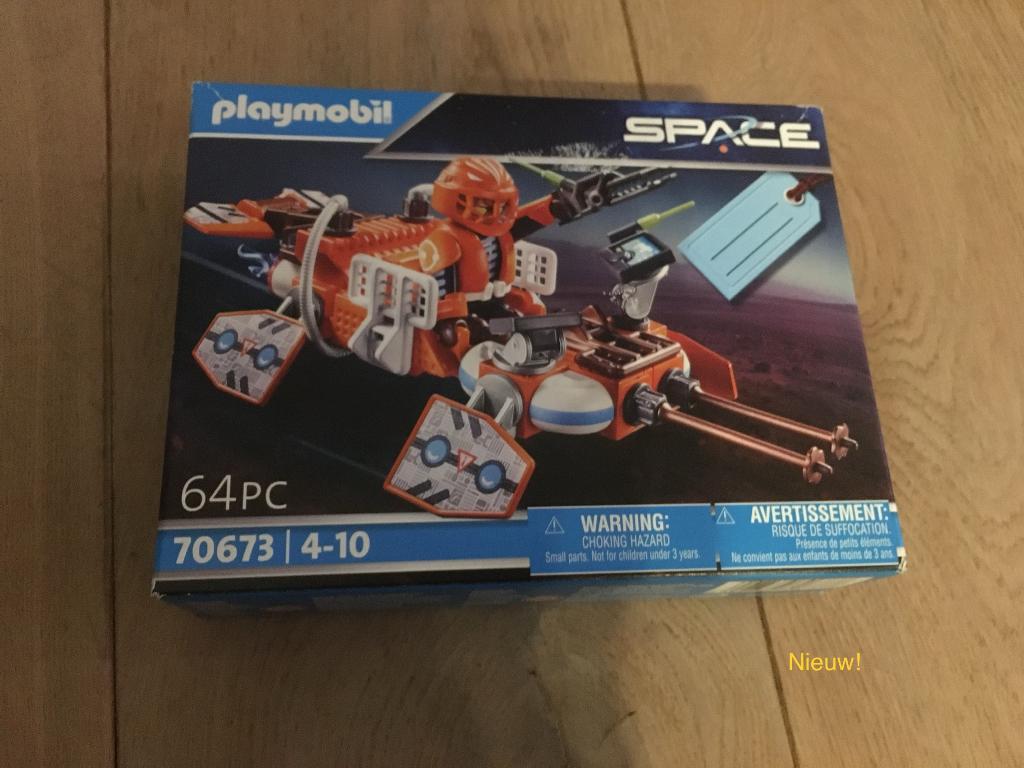 PLAYMOBIL - 70673 - Space Speeder, Kinderen en Baby's, Speelgoed | Playmobil, Ophalen of Verzenden, Nieuw, Complete set