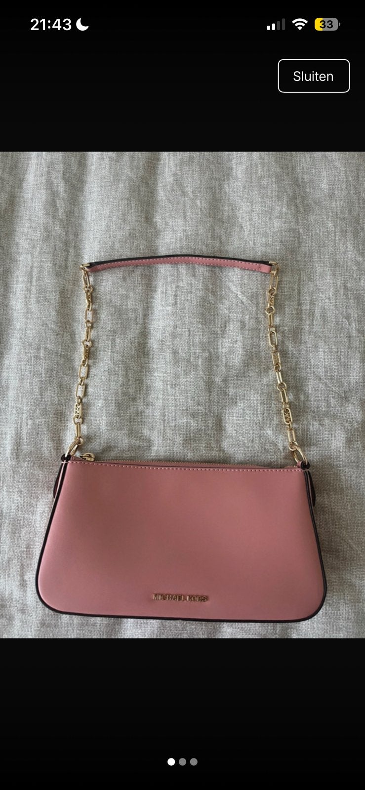 Michael kors handtas roze nooit gedragen, Ophalen, Zo goed als nieuw, Roze, Handtas