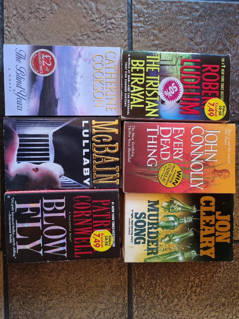 Lot boeken (nr. 2)  Engelstalig, Livres, Langue | Anglais, Enlèvement ou Envoi, Utilisé, Verscheidene auteurs, Fiction