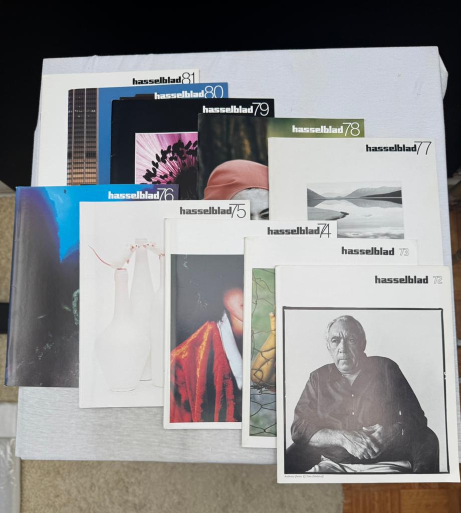 Vintage HASSELBLAD magazine- jaarlijks, Boeken, Kunst en Cultuur | Fotografie en Design, Ophalen, Zo goed als nieuw, Fotografen