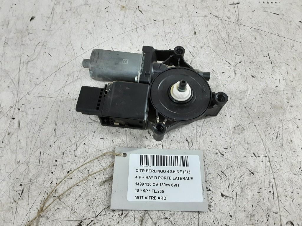 MOTEUR LEVE VITRE ELECTRIQUE ARRIÈRE DROIT (9817218080), Citroën, Mevr. I. Hauben, Utilisé, Arrière