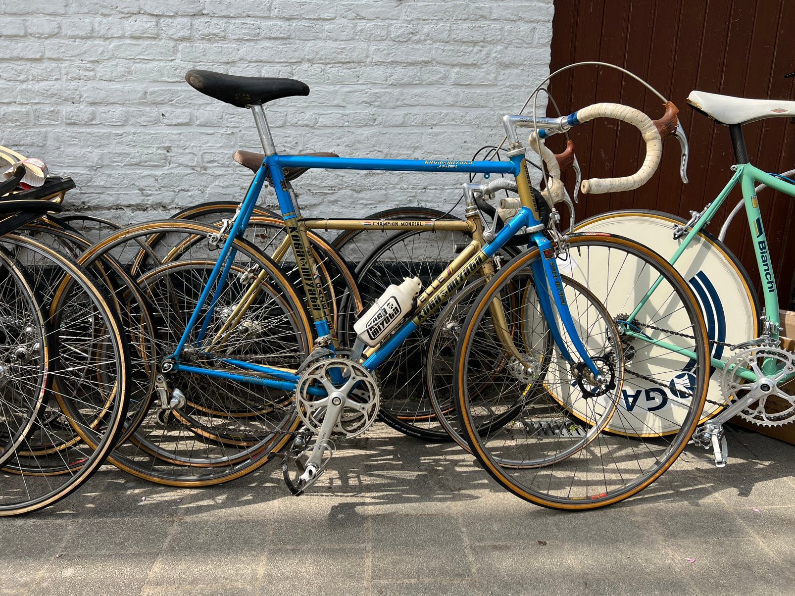 GEZOCHT: oud wielermateriaal/ fietsen, Ophalen