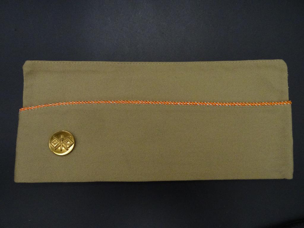 Amerikaanse Signals garrison cap wo2, Ophalen of Verzenden, Landmacht, Helm of Baret