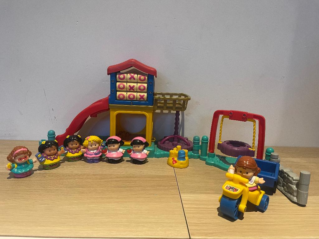 Groot lot Little people, Ophalen, Gebruikt, Speelset