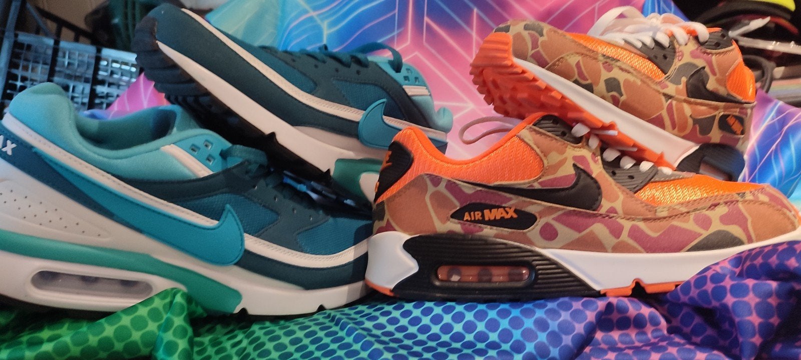 Nike Air Max 44. 80eur beide, Ophalen of Verzenden, Zo goed als nieuw