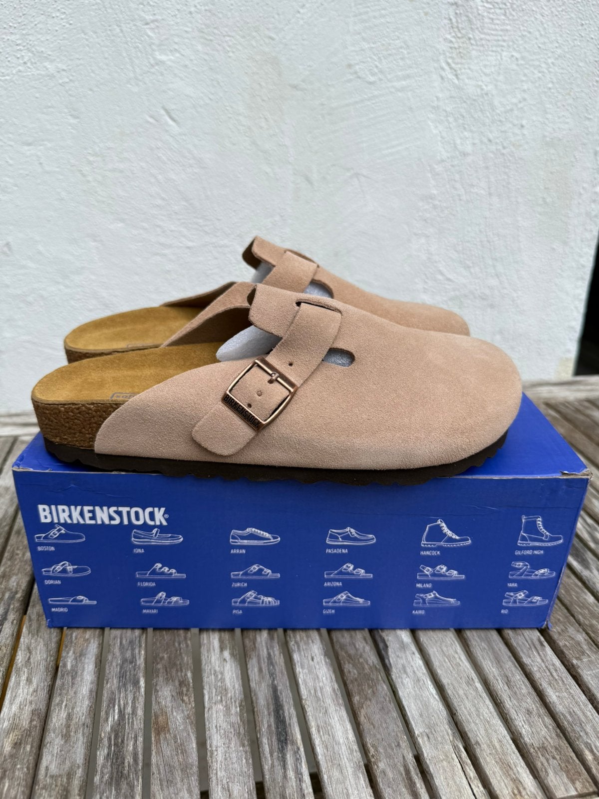 Birkenstock Boston Mud neuves- Taille 39 - Boîte, Vêtements | Femmes, Chaussures, Enlèvement, Comme neuf