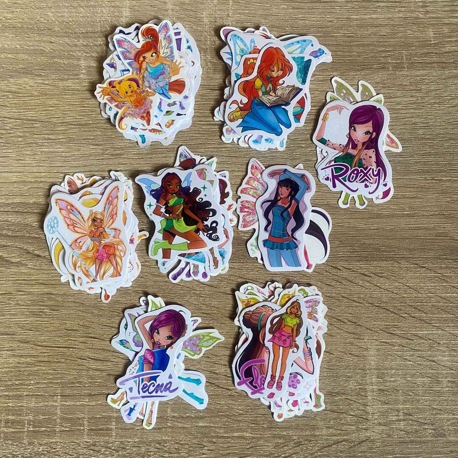 Winx Club stickers, Ophalen of Verzenden, Nieuw, Strip of Tekenfilm