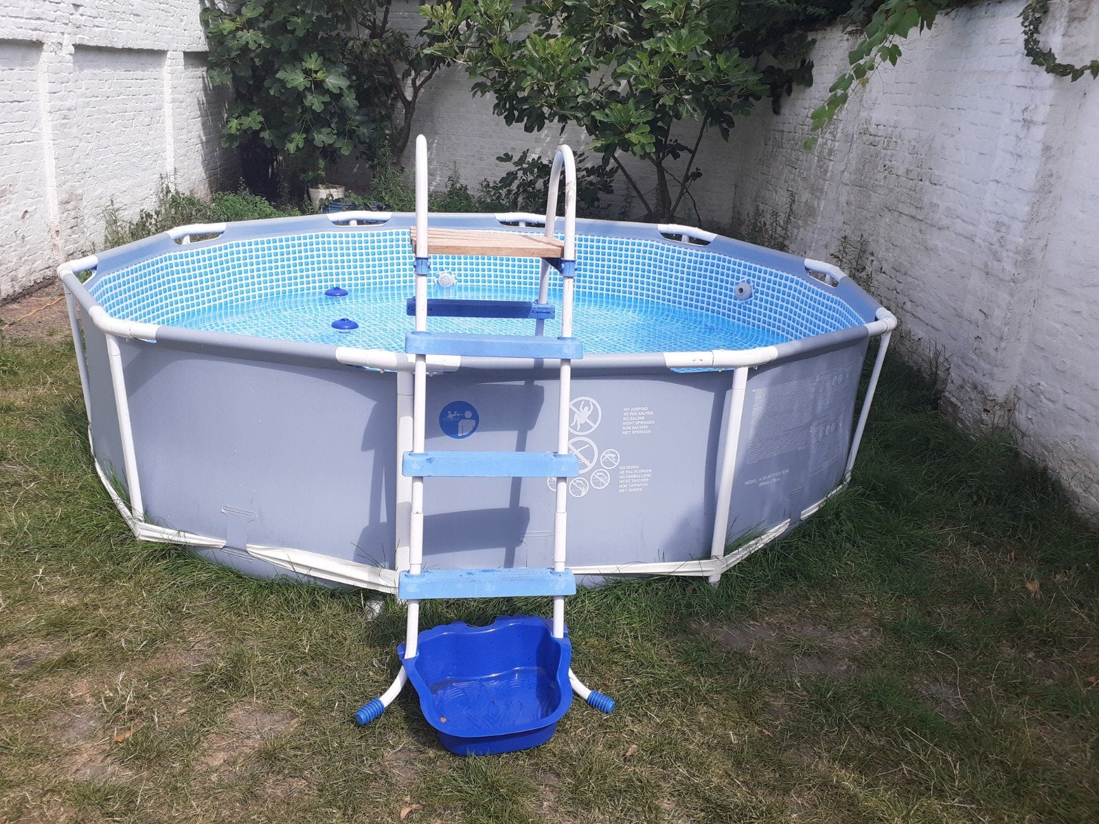zeer mooie zwembad, Tuin en Terras, Zwembaden, Minder dan 80 cm, Rond, 300 cm of meer, Ophalen of Verzenden