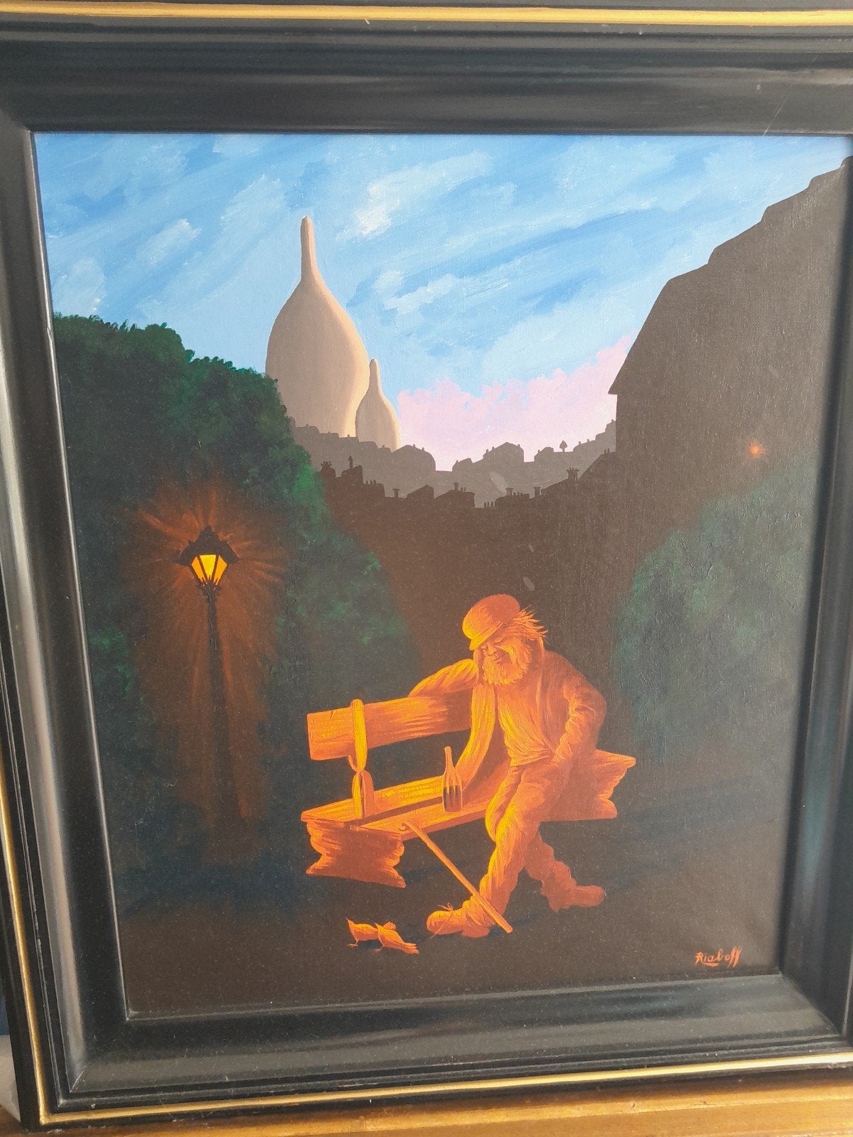 schilderij op doek riaboff, Ophalen, Doek