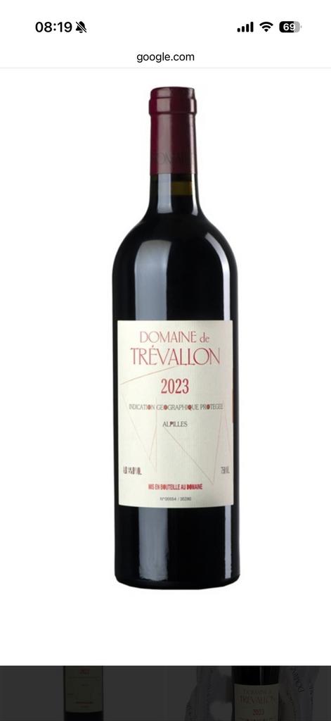 Trevallon 2023, Neuf, Enlèvement, Vin rouge, France