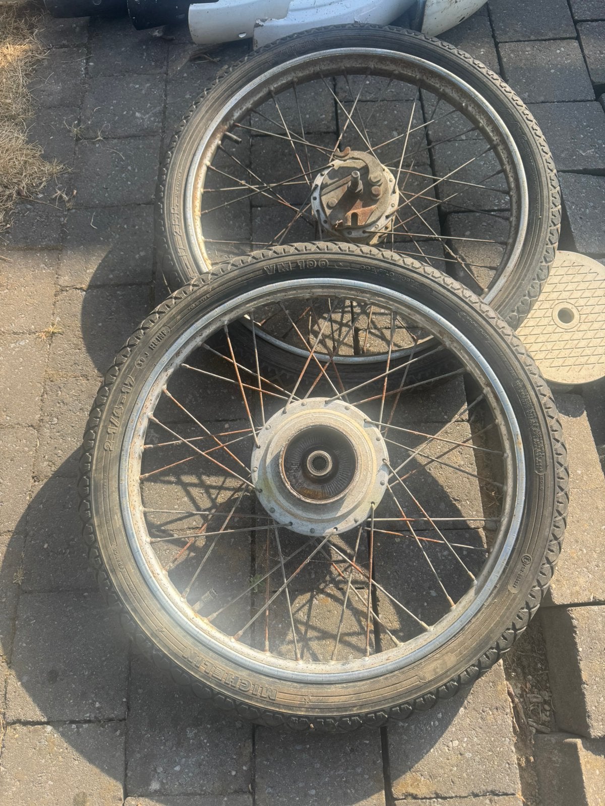 Roue avant et arrière Honda Camino, Vélos & Vélomoteurs, Enlèvement ou Envoi, Utilisé