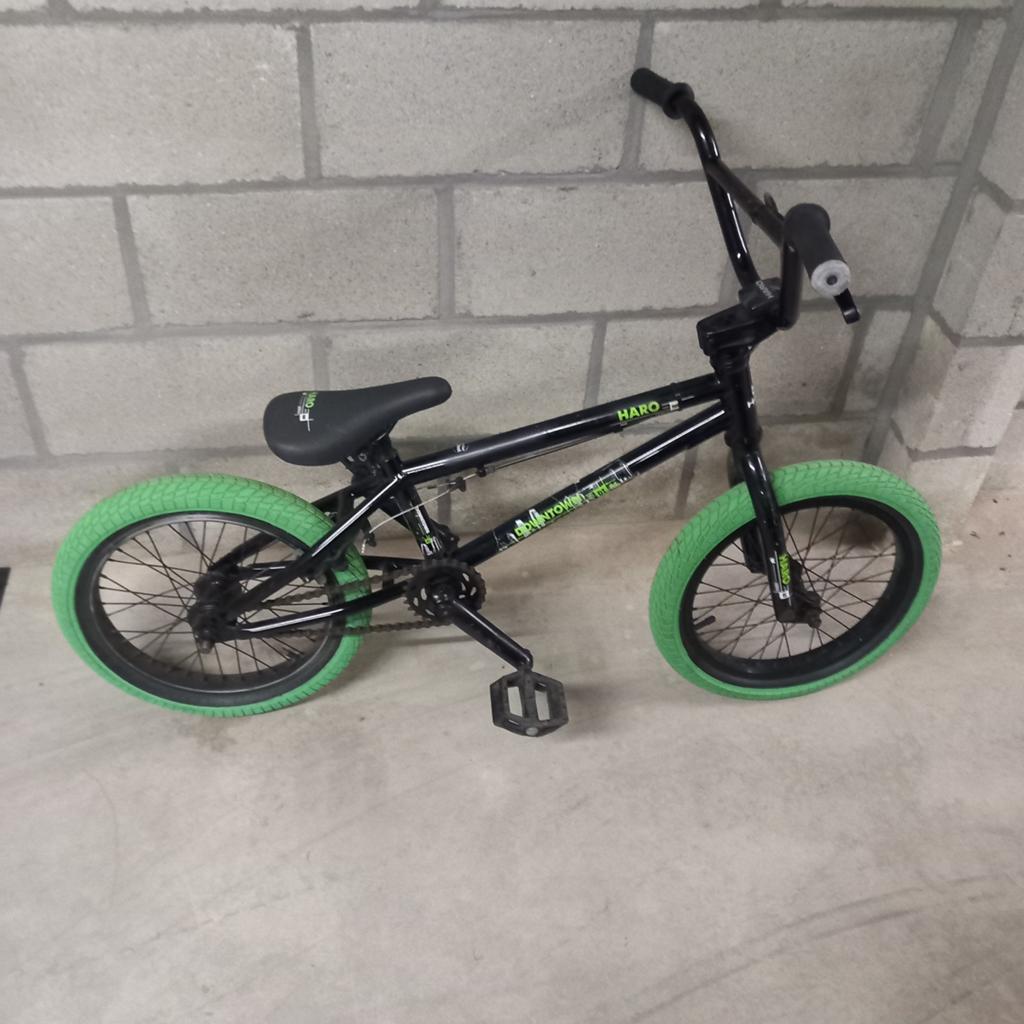 Haro BMX 16 inch, Fietsen en Brommers, Fietsen | Bakfietsen, Gebruikt, Velgrem, 1 kind, Ophalen