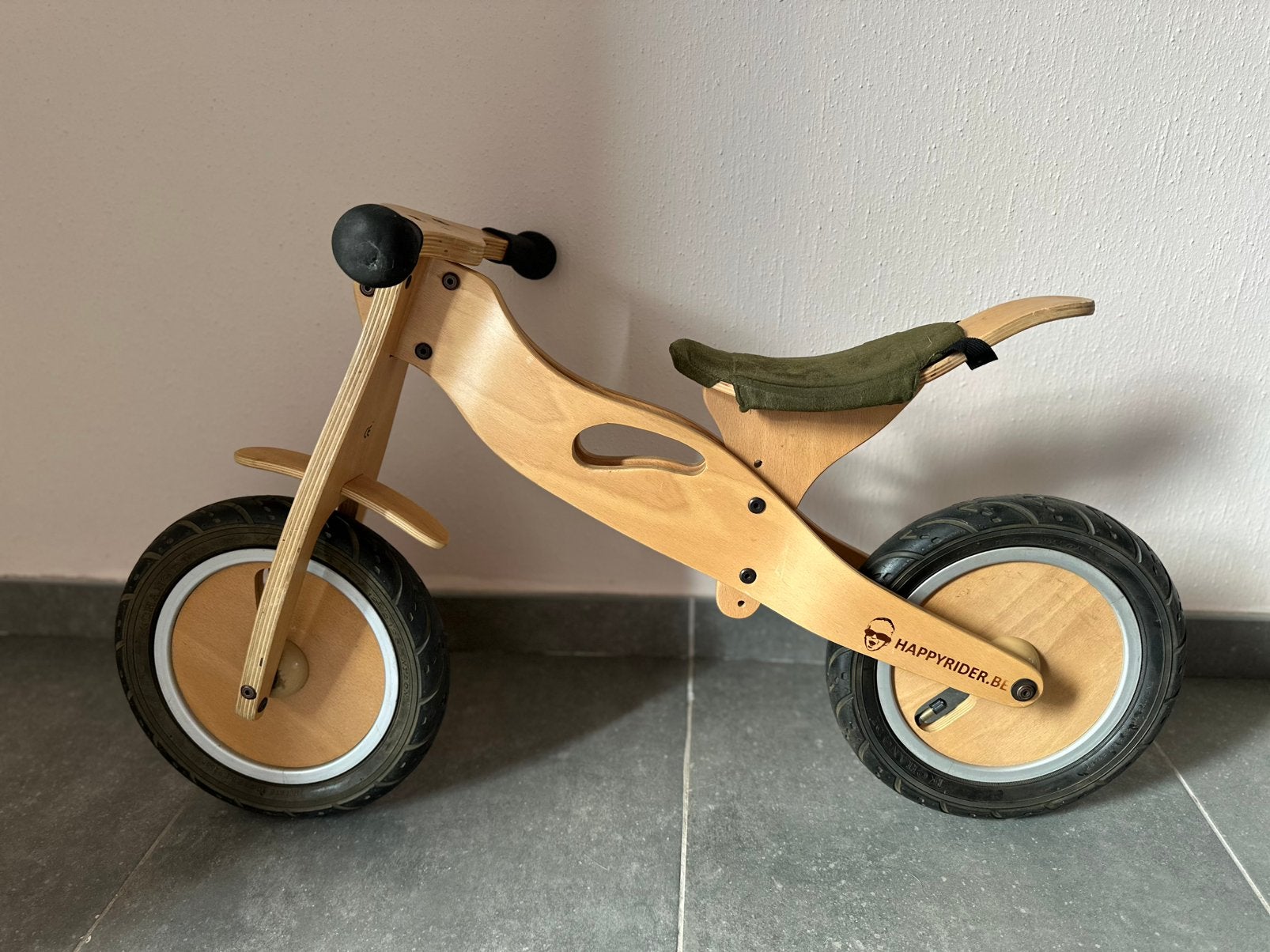 Houten loopfiets, Kinderen en Baby's, Ophalen, Zo goed als nieuw, Loopfiets
