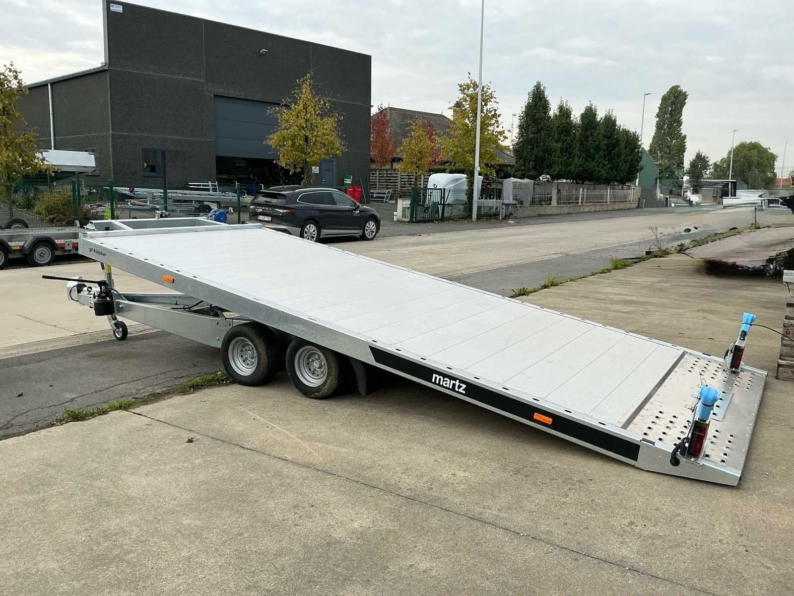 2026 Martz Autotransporter GT KIPPBAR 480/2 3T Aanhangwagen, Gebruikt