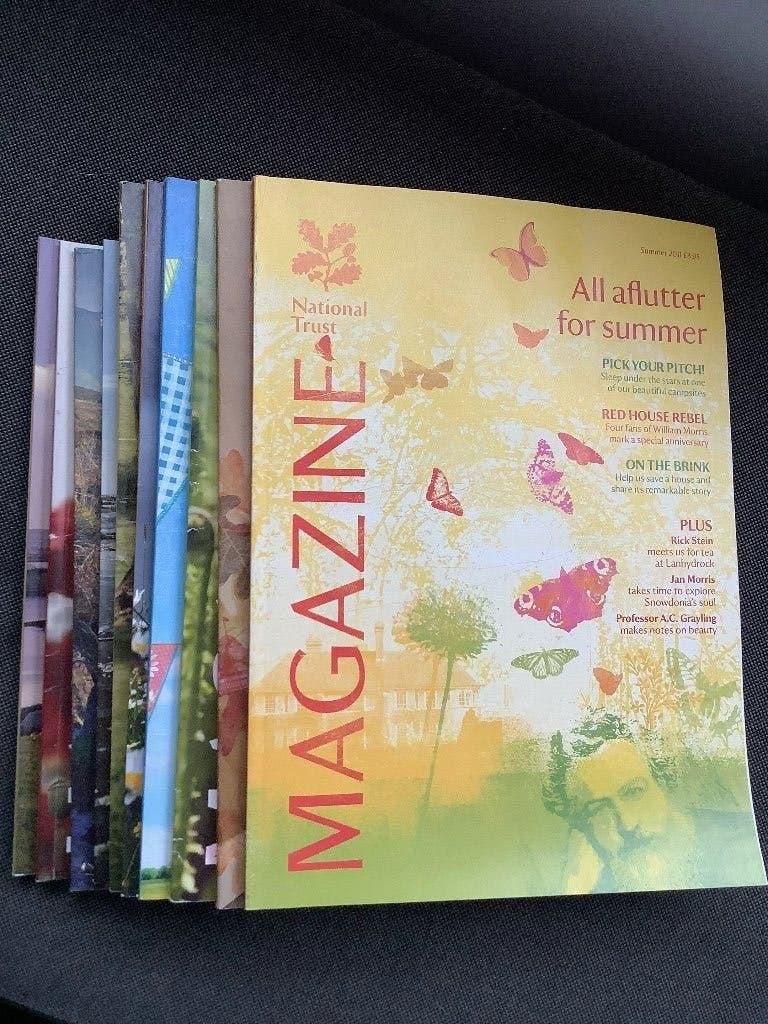National trust magazine, Boeken, Ophalen, Zo goed als nieuw