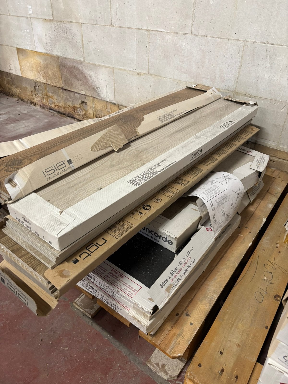 Lot van mix keramische tegels - DUMPINGSPRIJS, Doe-het-zelf en Bouw, Tegels, Ophalen, 40 tot 60 cm, Keramiek, Nieuw
