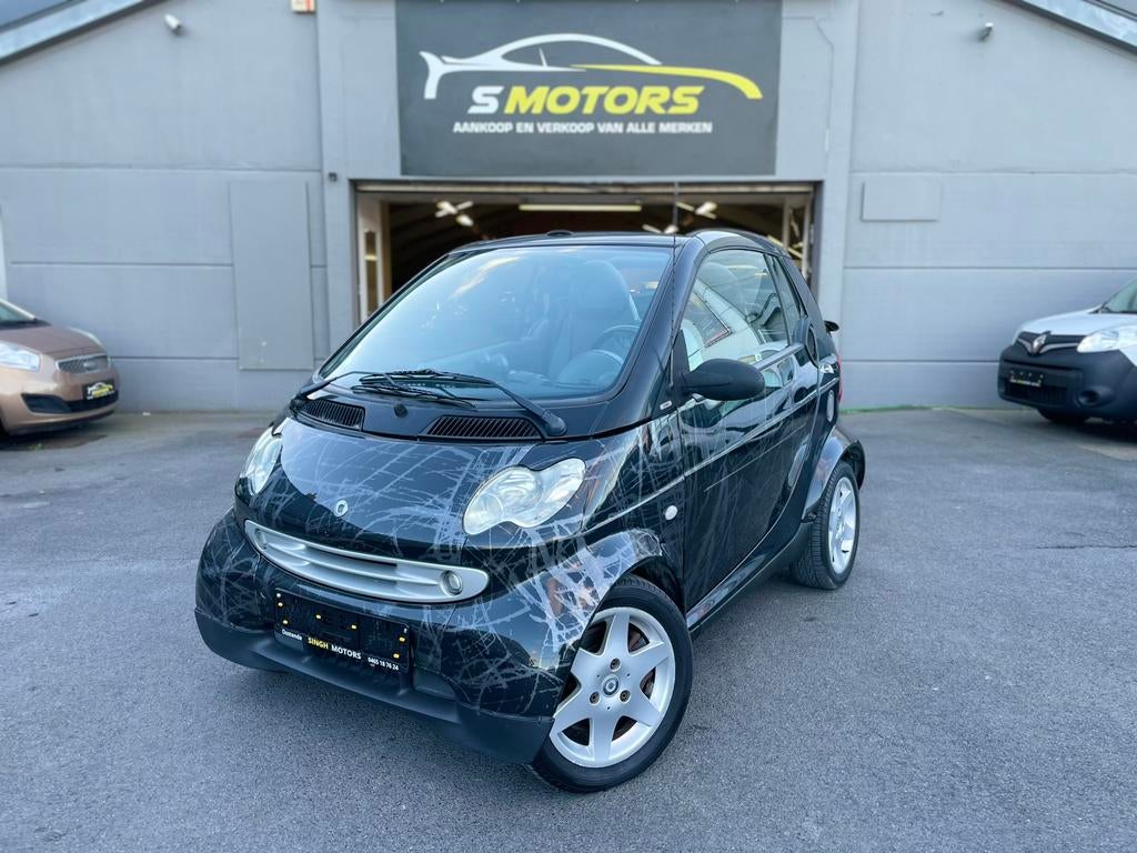 Smart for Two 0.8 cdti | Cabrio | Automaat | Zetelverwarming, Auto's, Smart, Automaat, Cabriolet, Leder, Bedrijf