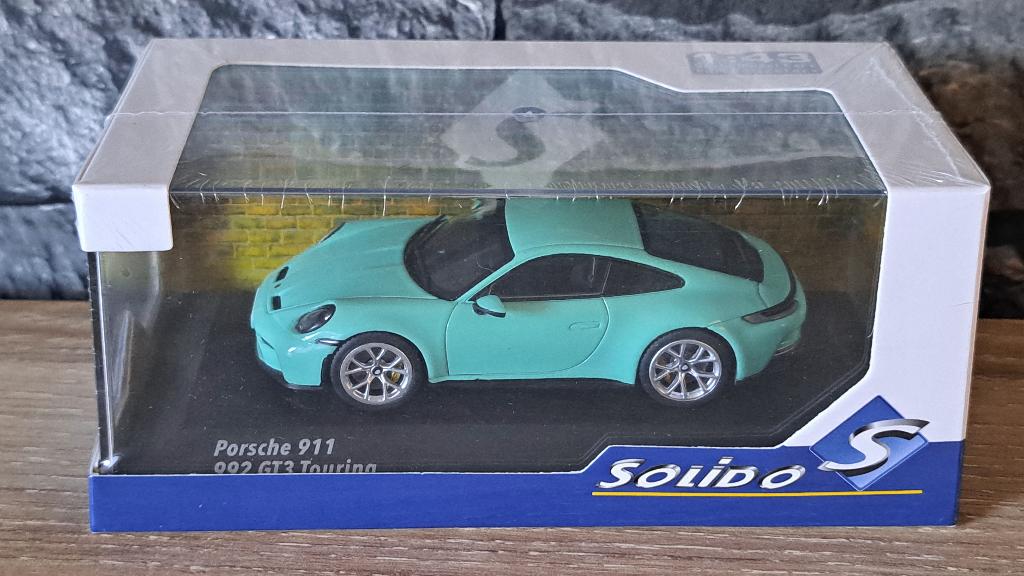 Porsche 911 (992) GT3 touring 1/43éme, Enlèvement ou Envoi, Solido, Voiture, Solido