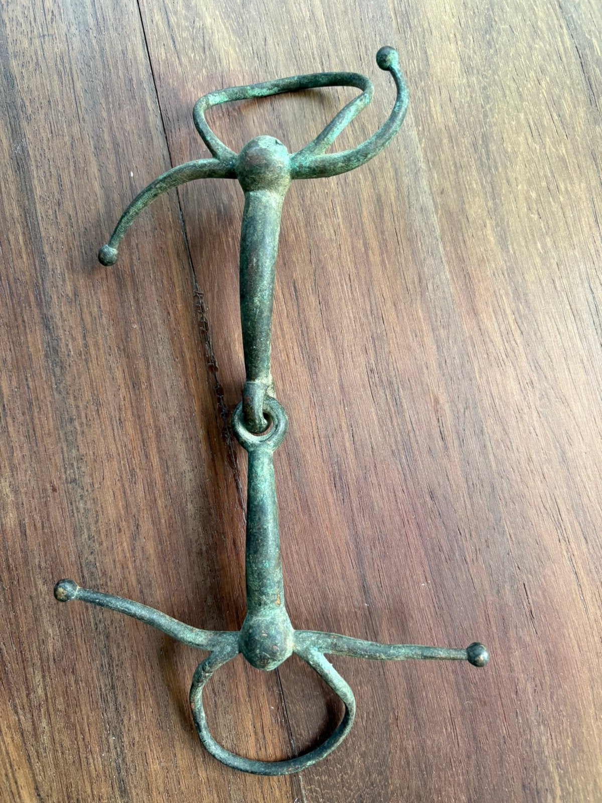 Bronzen paarden bit uit de oudheid, Ophalen of Verzenden, Brons
