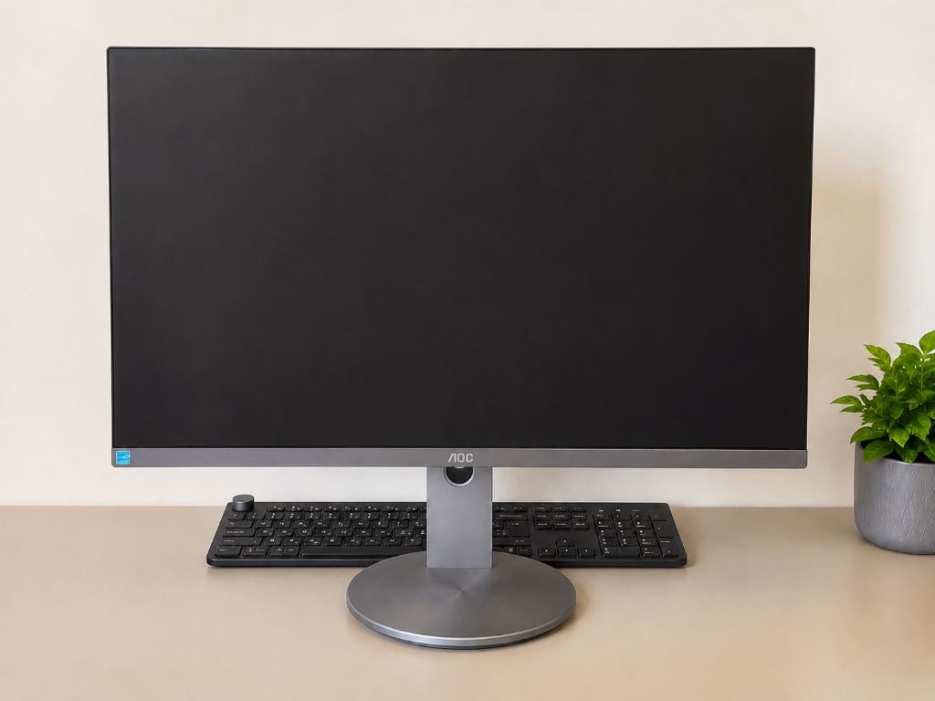 Moniteur IPS 4K UHD 27 pouces AOC U2790PQU, IPS, Haut-parleurs intégrés, 5 ms ou plus, AOC
