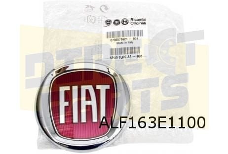 Fiat embleem logo ''Fiat'' voorzijde Origineel! 735578621, Autos : Pièces & Accessoires, Neuf, -, -, Fiat