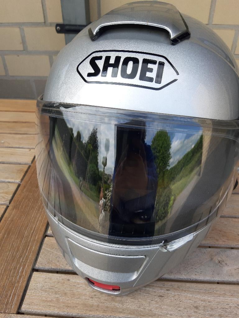 Helm Shoei zilver M, Ophalen, M, Jethelm, Shoei