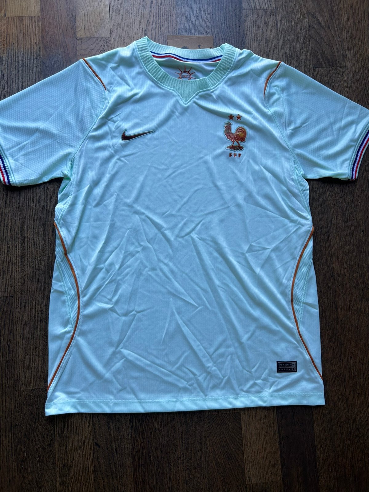 Frankrijk voetbalshirt Nike FFF - Maat L - Nieuw met kaartje, Maat 52/54 (L), Blauw, Ophalen of Verzenden, Zo goed als nieuw