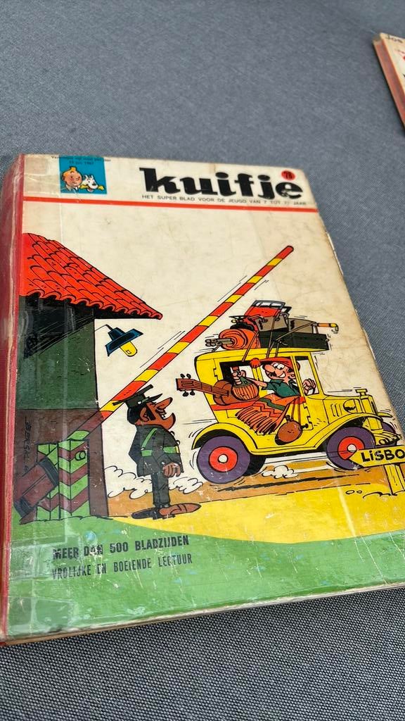 Kuifje superblad 78 - > 500blz. gebonden - 15/7/1967, Meerdere stripboeken, Ophalen of Verzenden, Gelezen