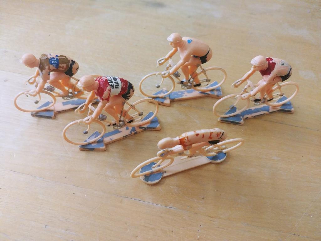 Cycliste miniature en plastique, Hobby & Loisirs créatifs, Enlèvement ou Envoi
