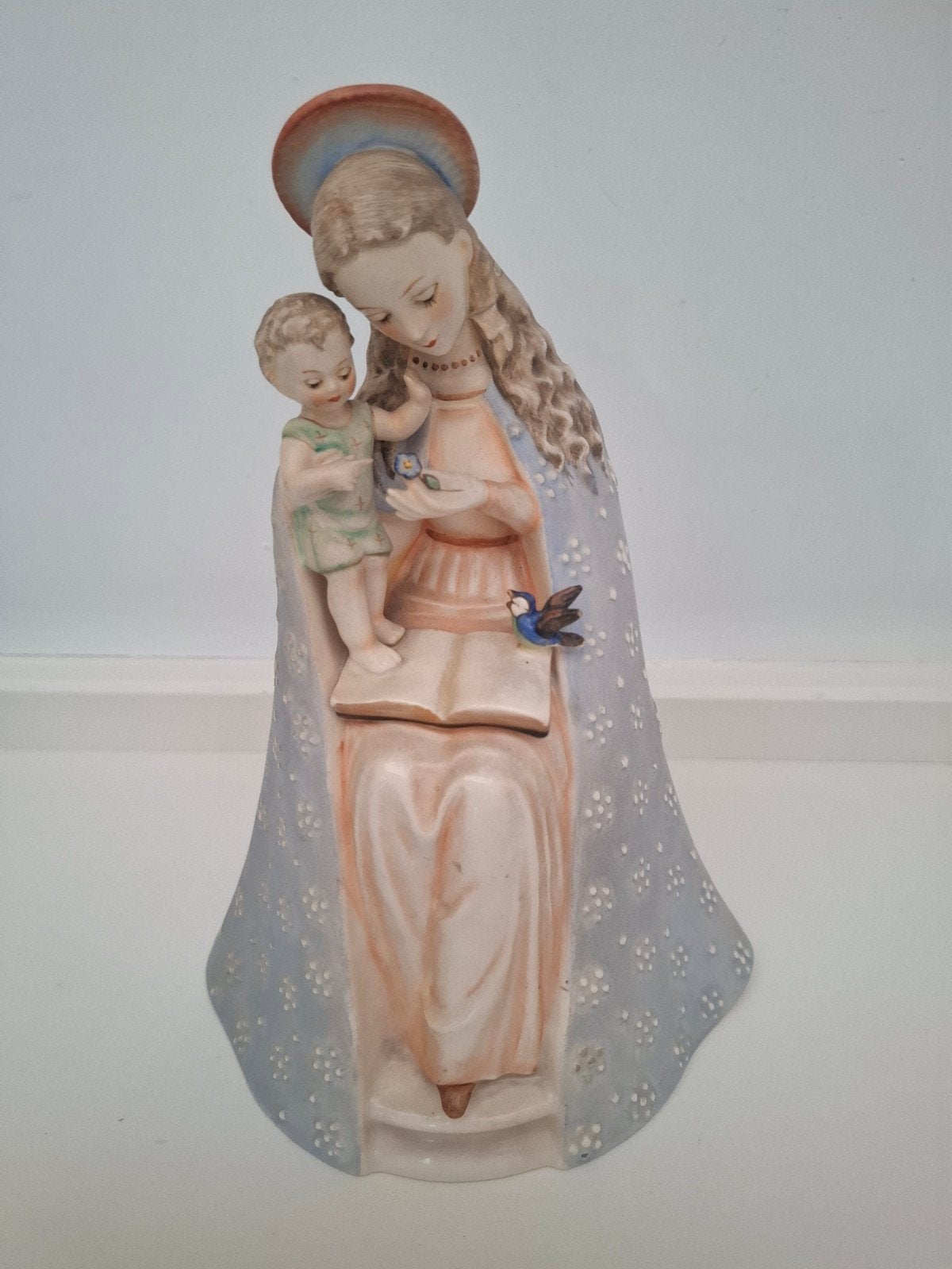 Statue de Hummel (Goebel) Vierge avec Jésus, Enlèvement ou Envoi